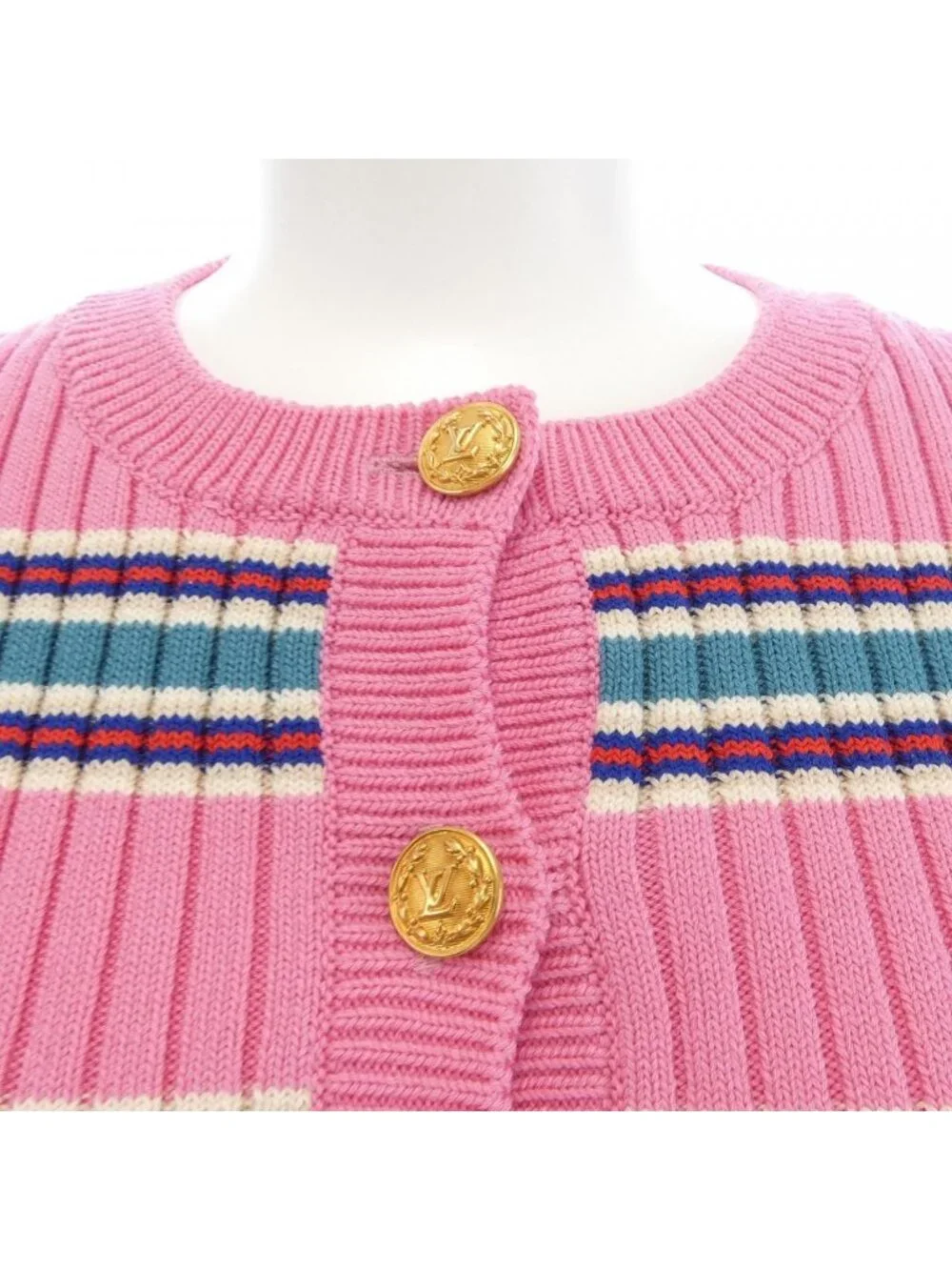 Louis Vuitton Horizontal Stripe Cardigan